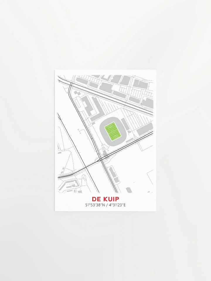 Feyenoord Stadium Map Design Poster product image (4)