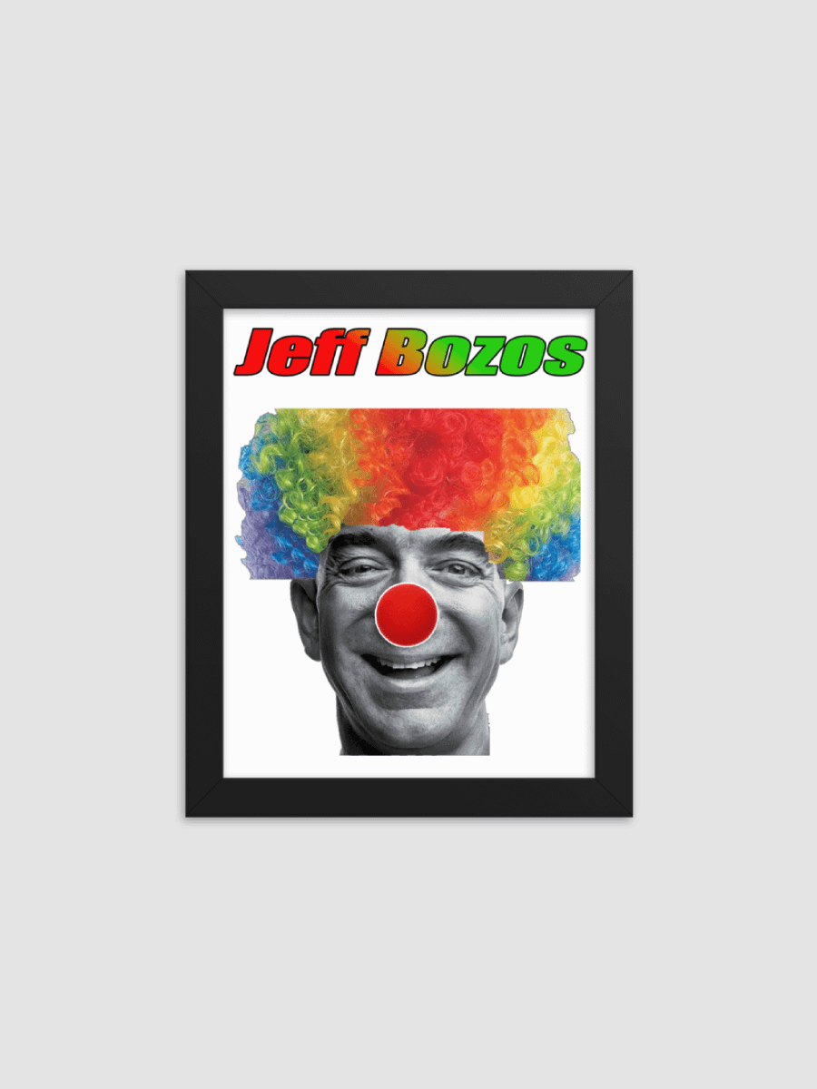 Jeff Bozos Framed Poster product image (1)