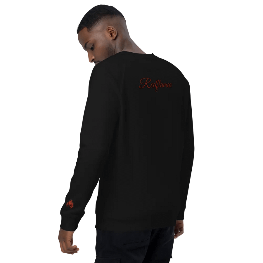 Flaming Red unisex sweatshirt product image (5)