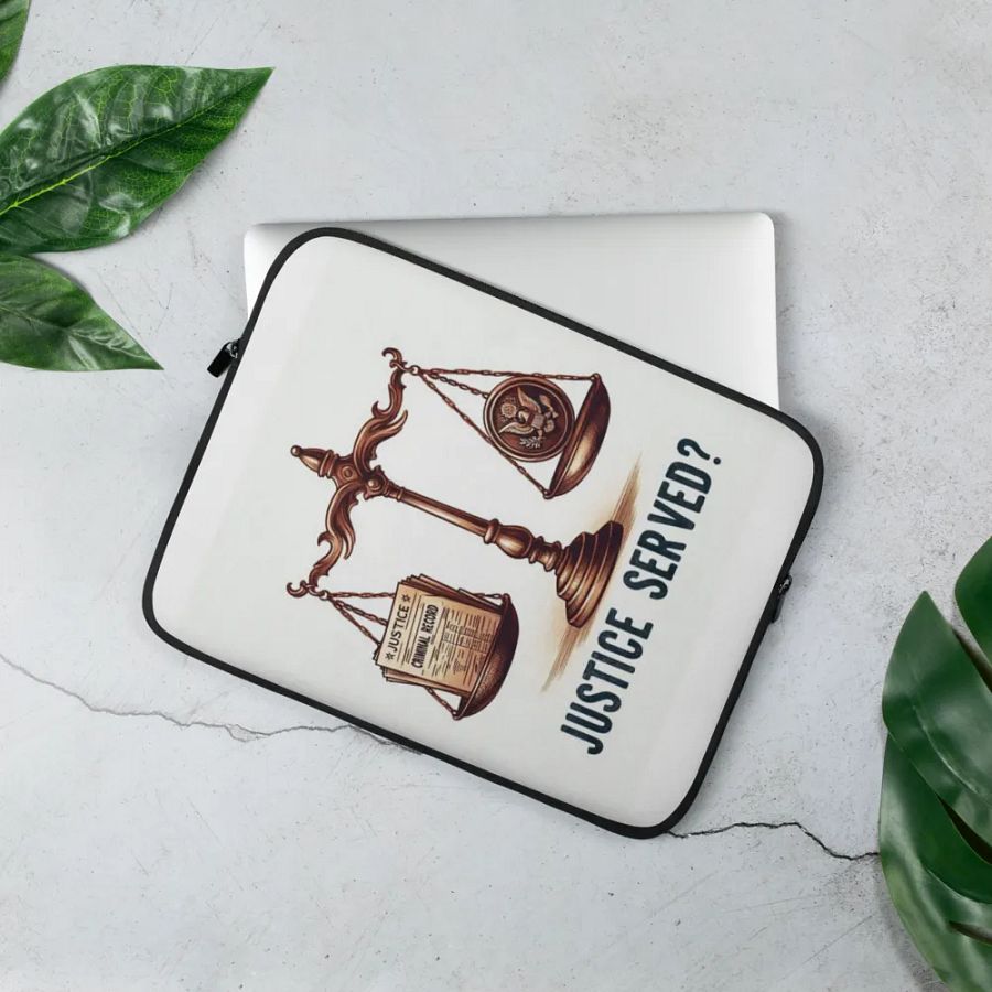 Justice Served? Laptop Sleeve product image (1)