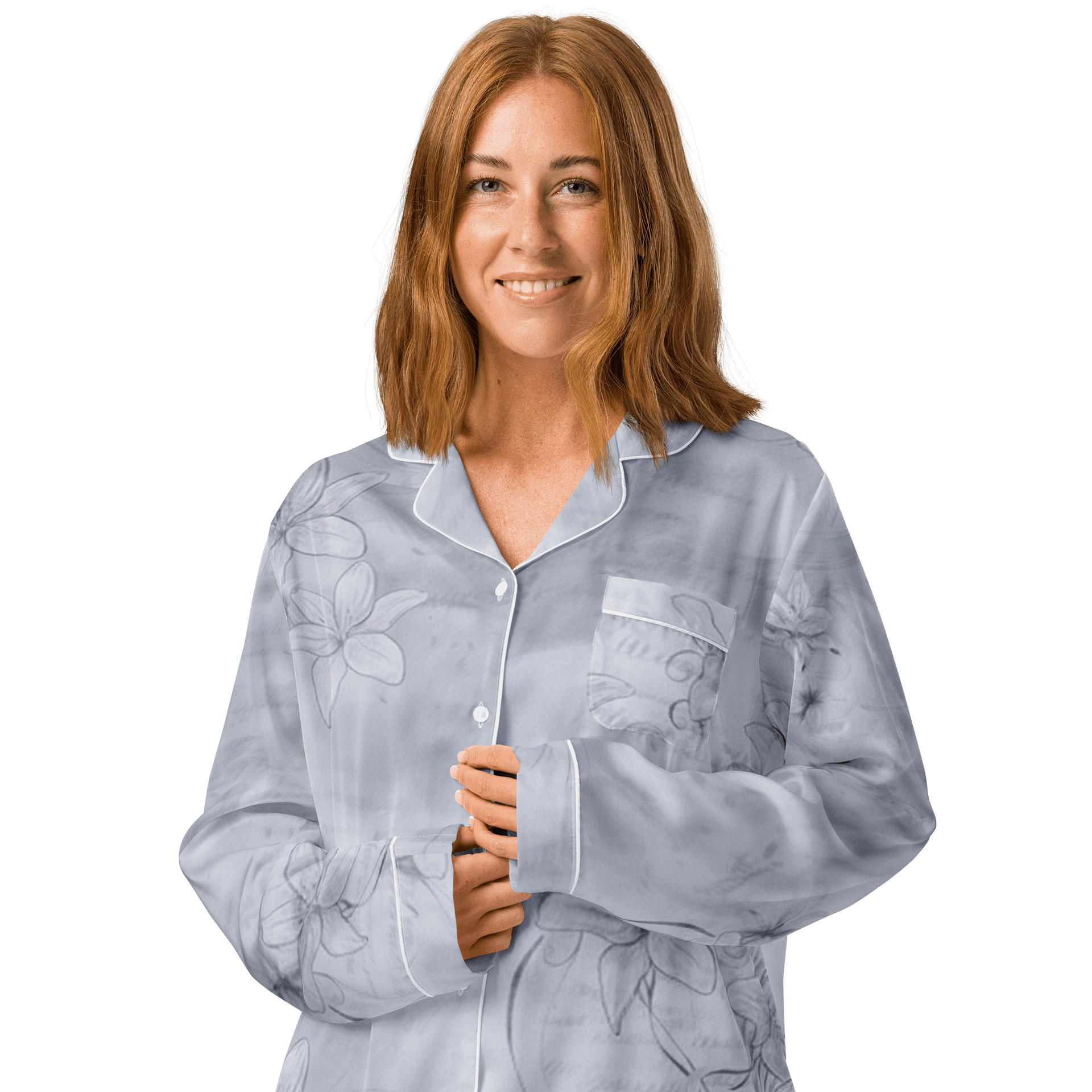 Night Read - Women's Long Sleeve Pyjama Top product image (3)