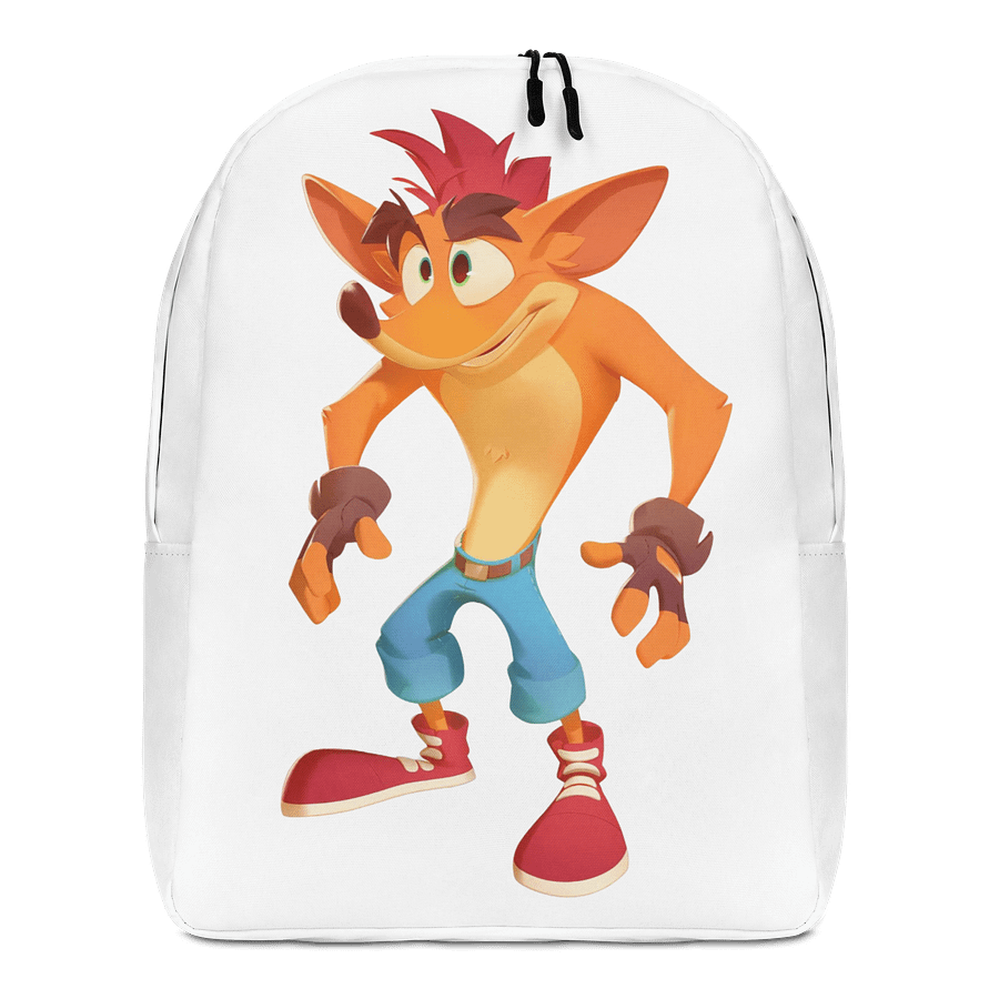 Crash Bandicoot All-Over Print Minimalist Backpack product image (1)
