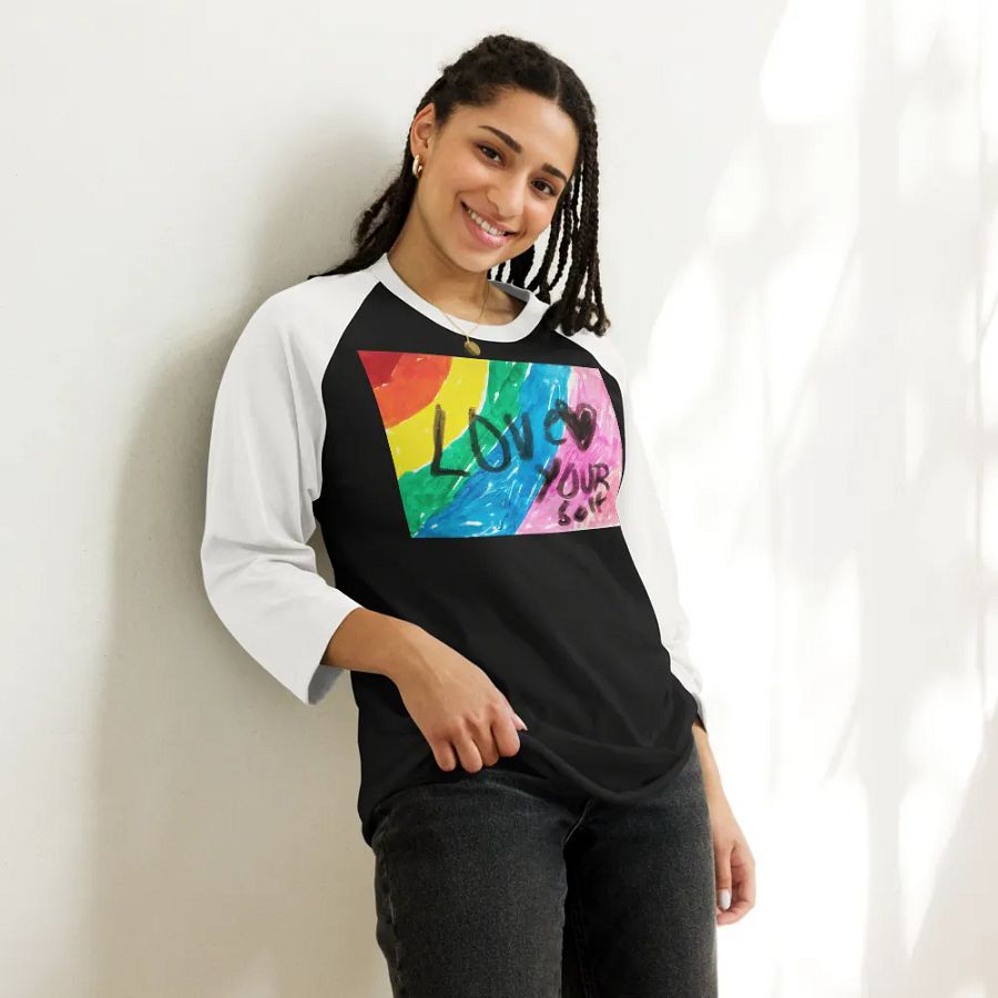Love Yourself Original Artwork Baseball Shirt product image (20)