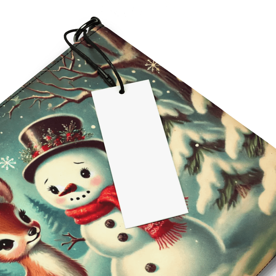 Christmas Reindeer and Snowman Crossbody Bag - Holiday Purse product image (8)