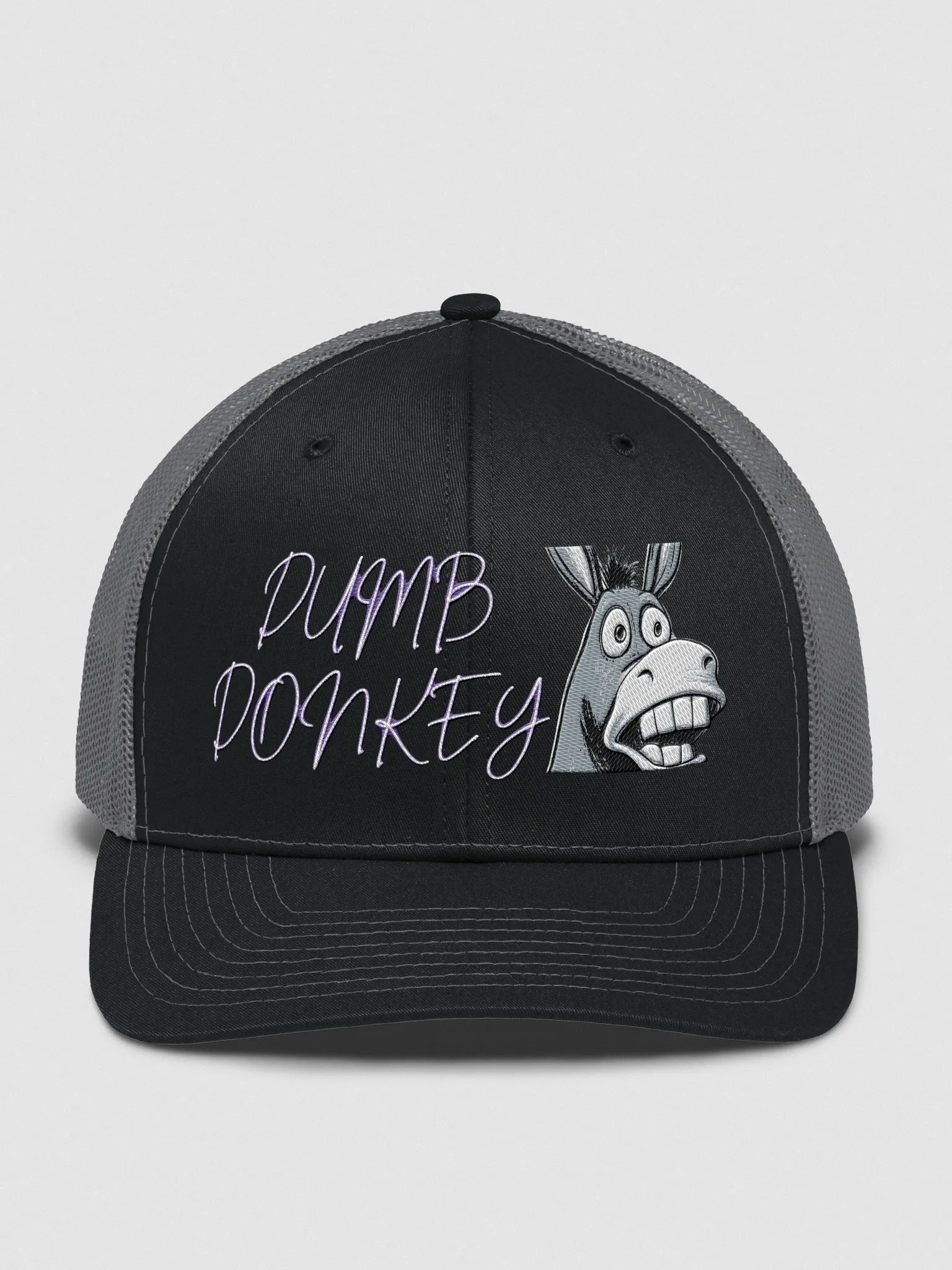 Dumb Donkey Embroidered Mesh Snapback product image (1)
