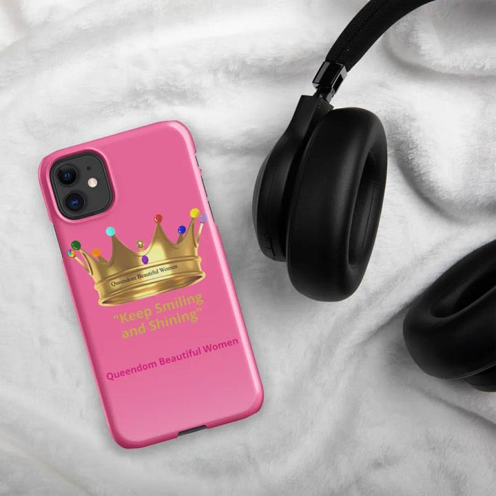 Queendom Beautiful Women iPhone® Snap Case (Pink) product image (2)
