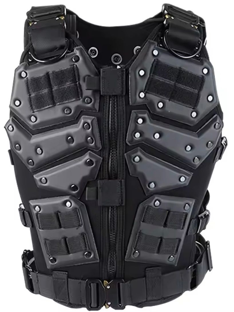 Batman tactical vest body armor protection equipment,gear moto motorcycle gear product image (1)