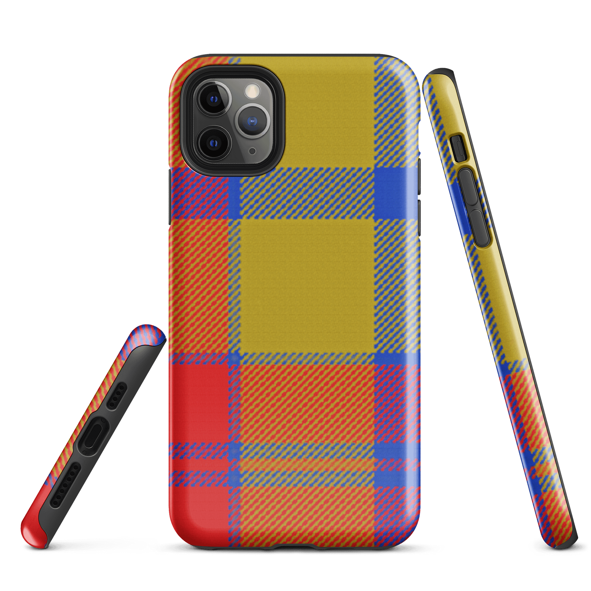 Vibrant Plaid Tough Case for iPhone® product image (3)