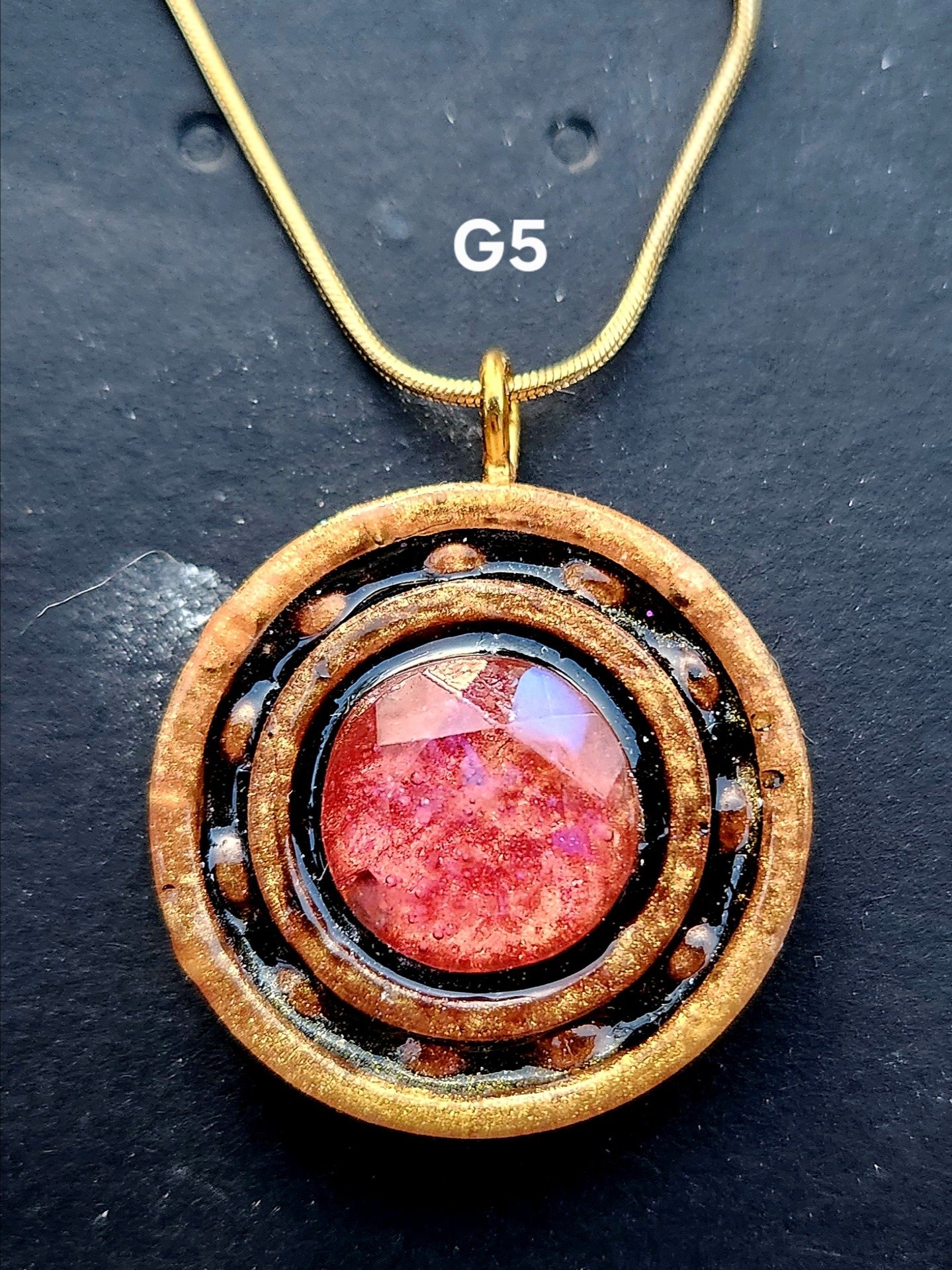 Gold Industrial Jeweled Medalion product image (5)