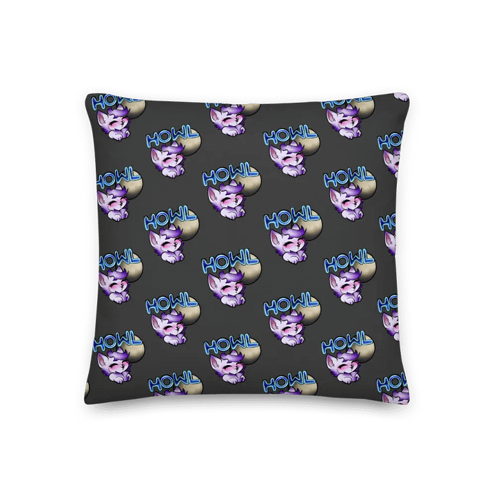 Howling Nights All-Over Print Pillow- Eclipse product image (2)