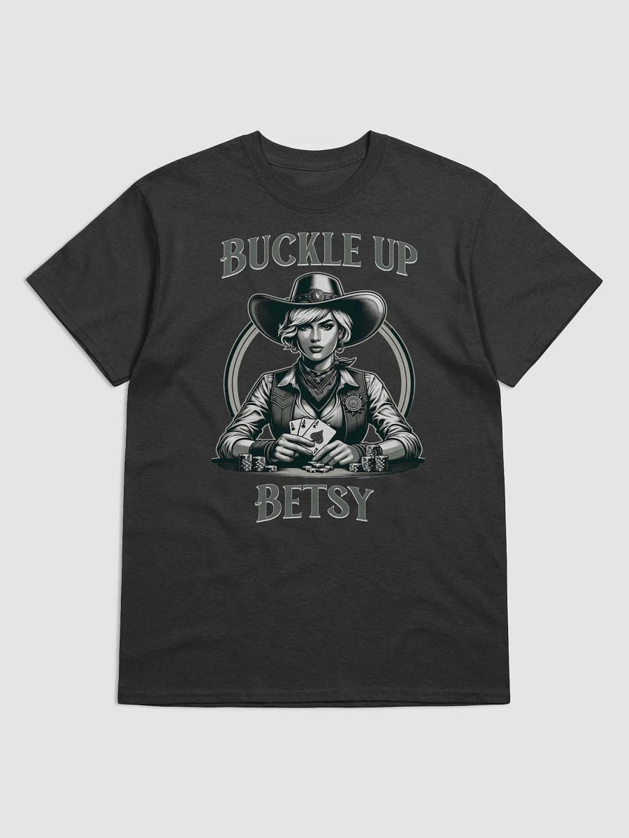 Buckle Up Betsy Wild West Card Shark Tee product image (1)