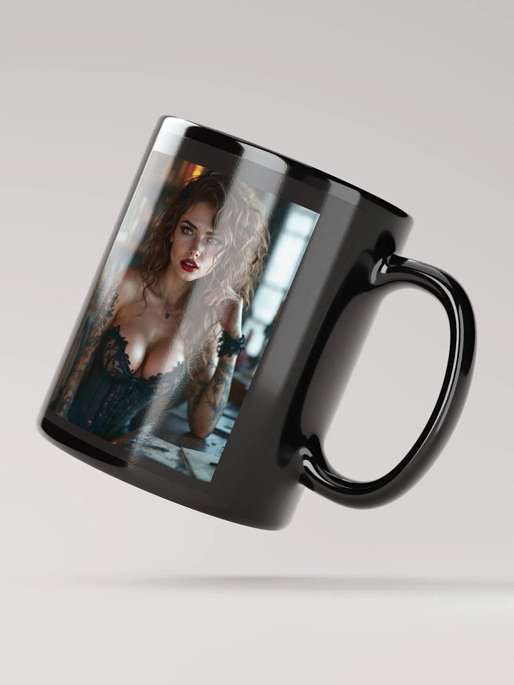 Curly Haired Vampiress Coffee Mug product image (4)