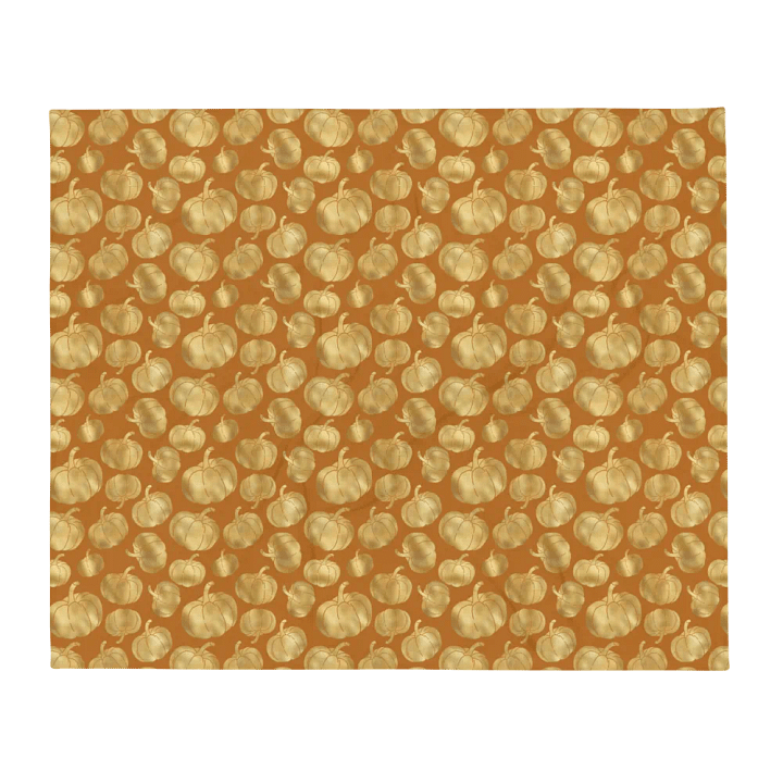 Golden Pumpkins Blanket product image (1)