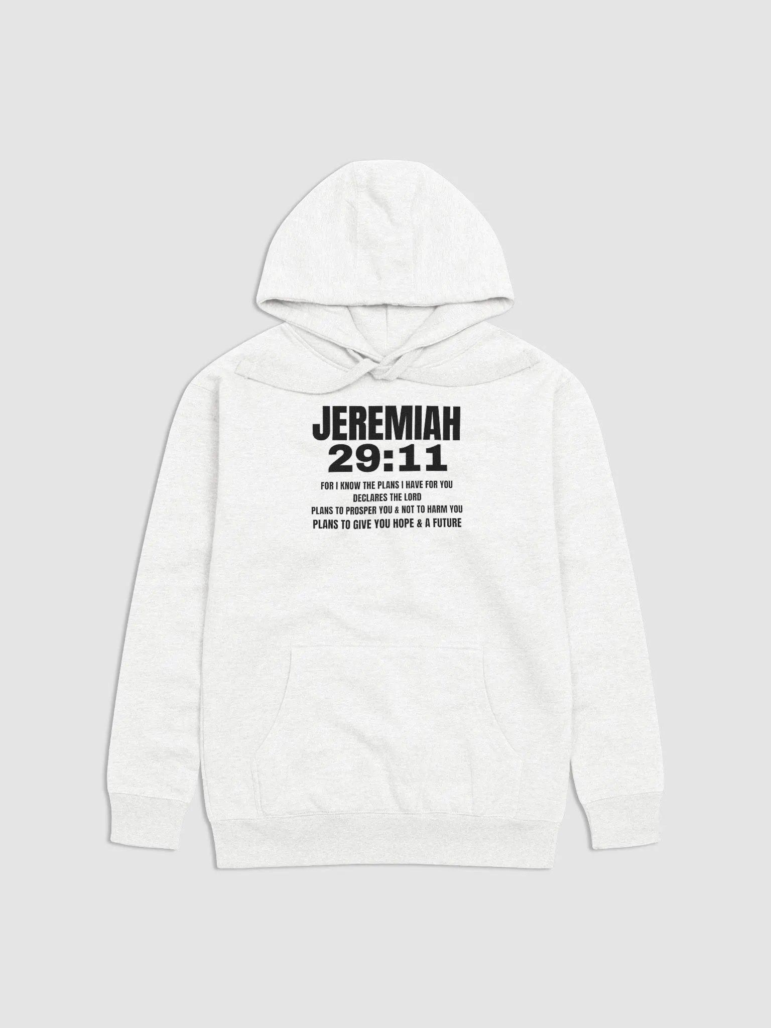 Jeremiah 29:11 Unisex Premium Hoodie product image (6)