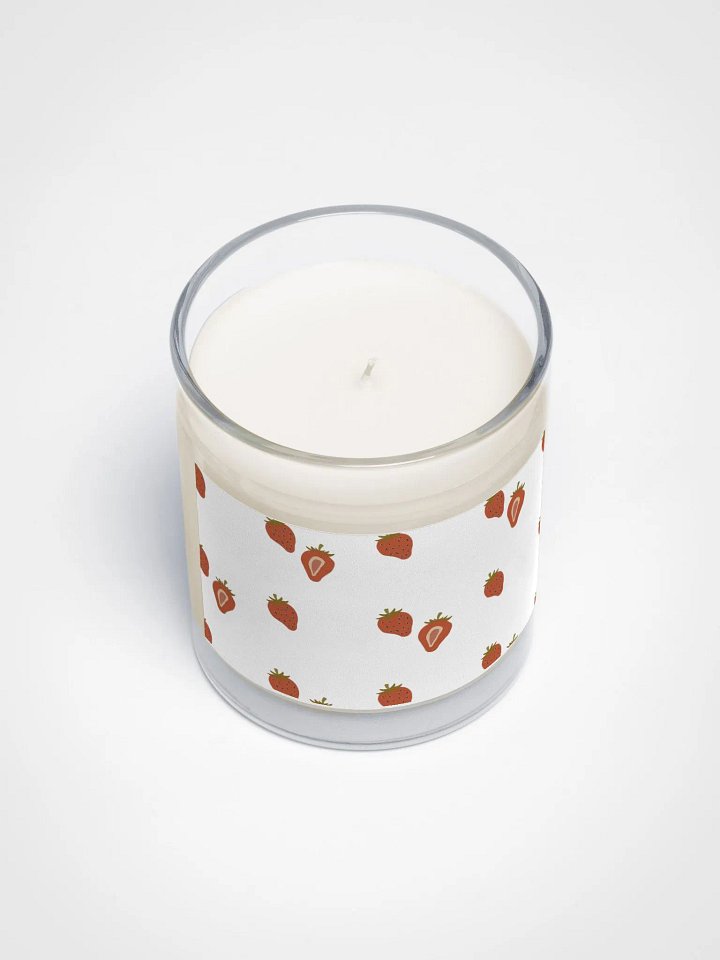 Strawberry Fields Soy Wax Candle product image (2)