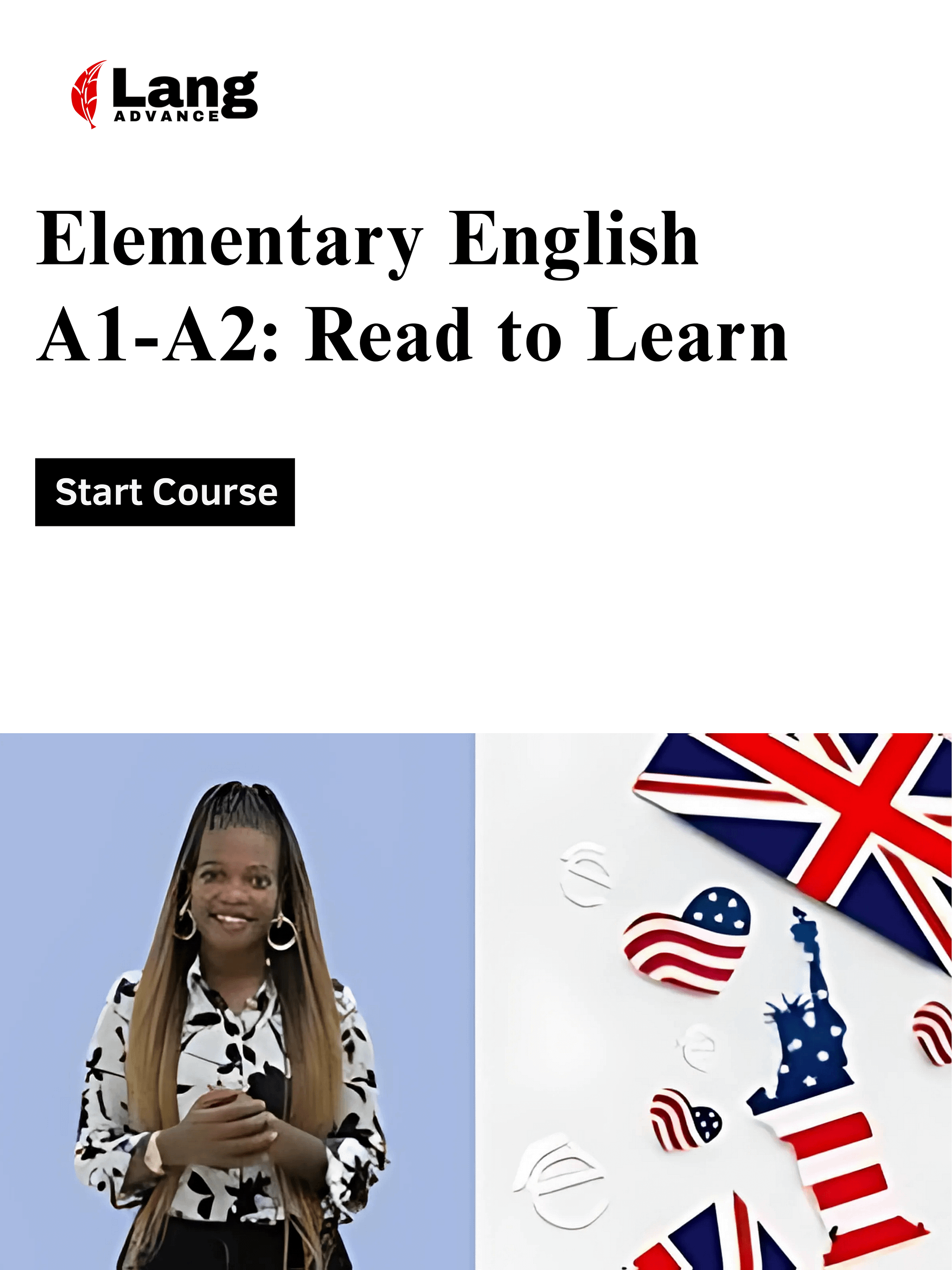 A1-A2 Elementary Level English Reading Read to Learn product image (1)