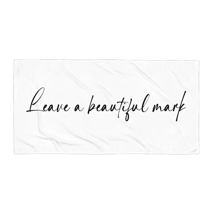Beautiful Mark Sublimated Towel product image (2)