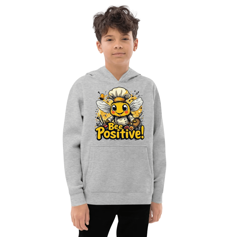 Bee Positive Chef Youth Pullover product image (3)