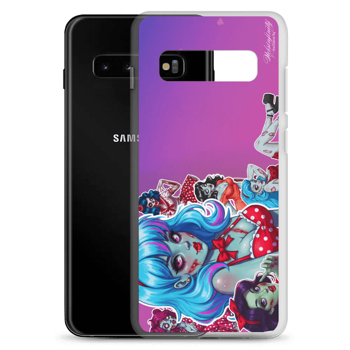Zombie Pinup Illustrated Samsung® Clear Case product image (8)