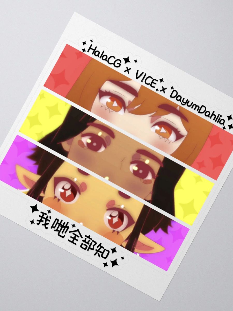 We All Know (我哋全部知) Sticker! product image (2)