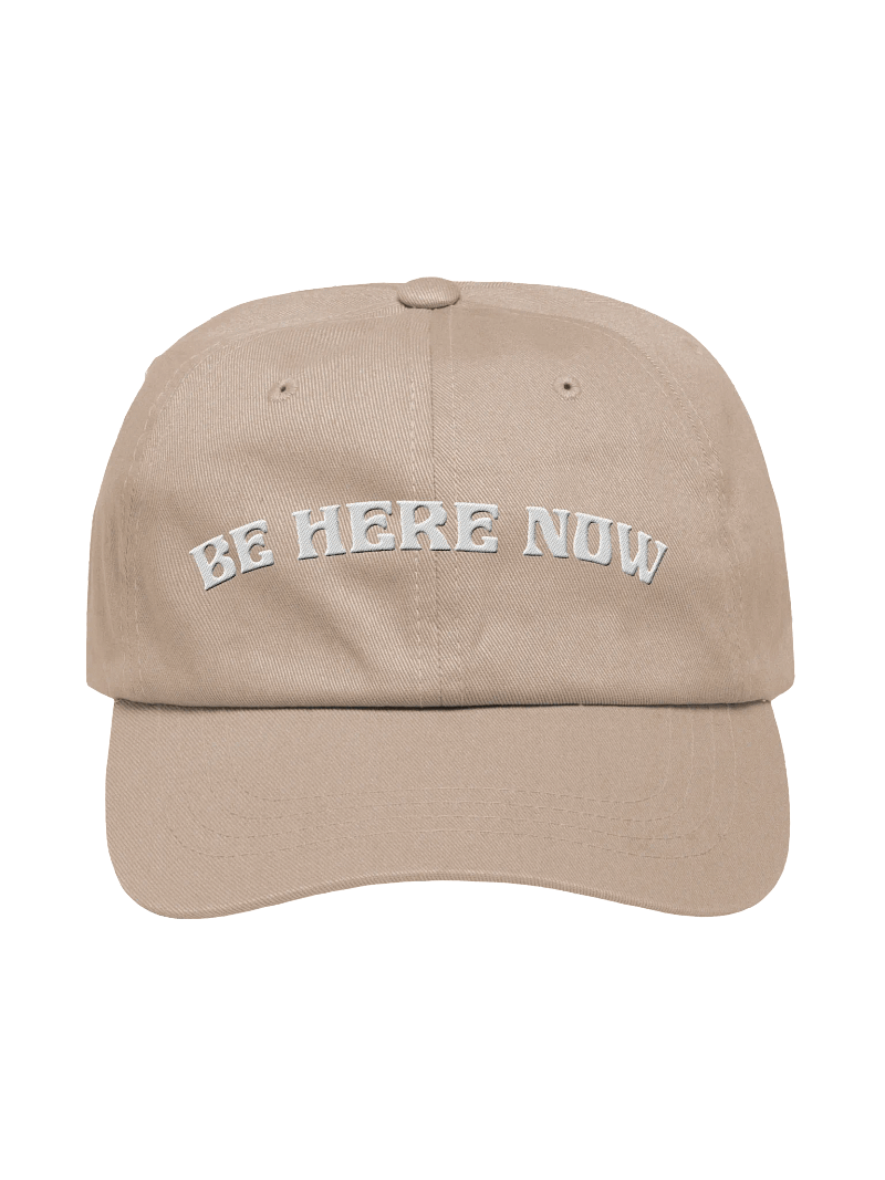 Be Here Now Ram Dass Embroidered Dad Hat