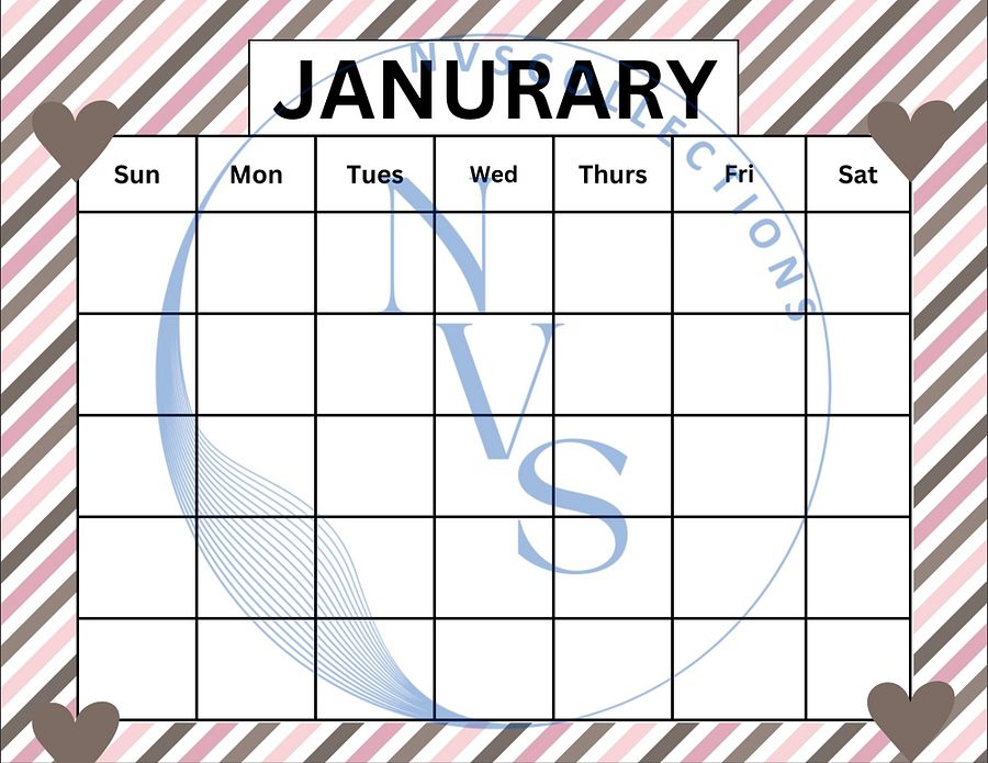 12 Month Calendar product image (1)