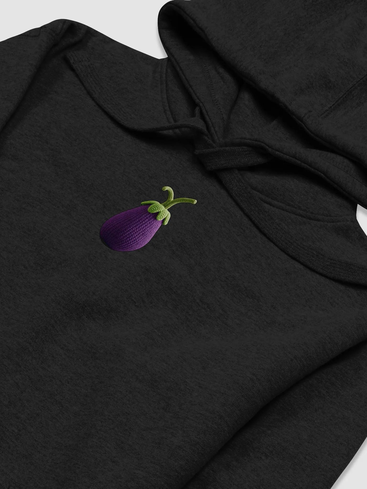 CozyAvocado Cotton Heritage Unisex Premium Hoodie Egg Plant #1 product image (3)