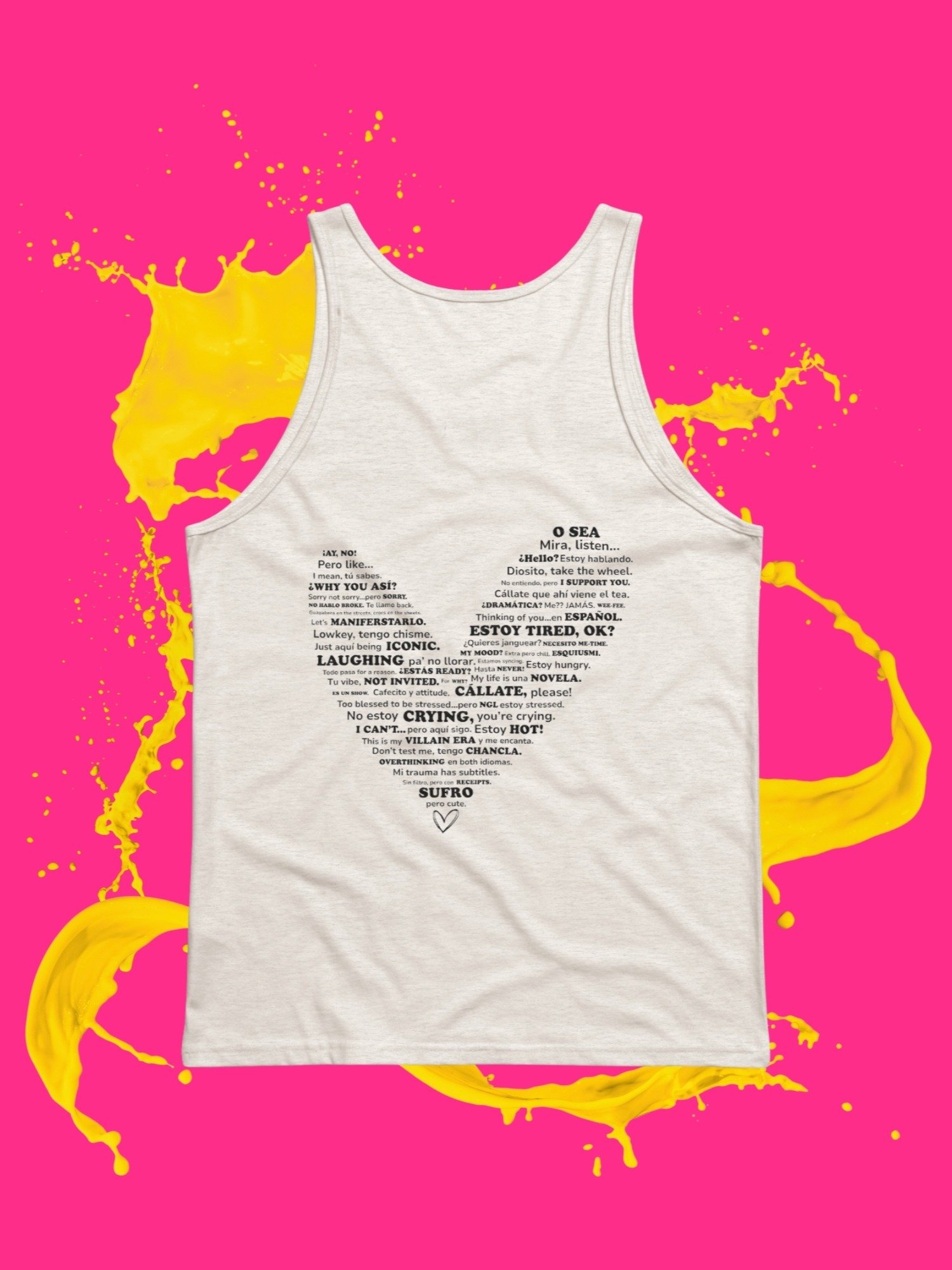 "Spanglish" Tank product image (1)