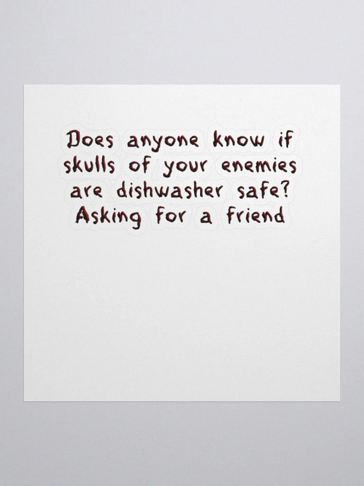 Dishwasher - Stickers product image (3)