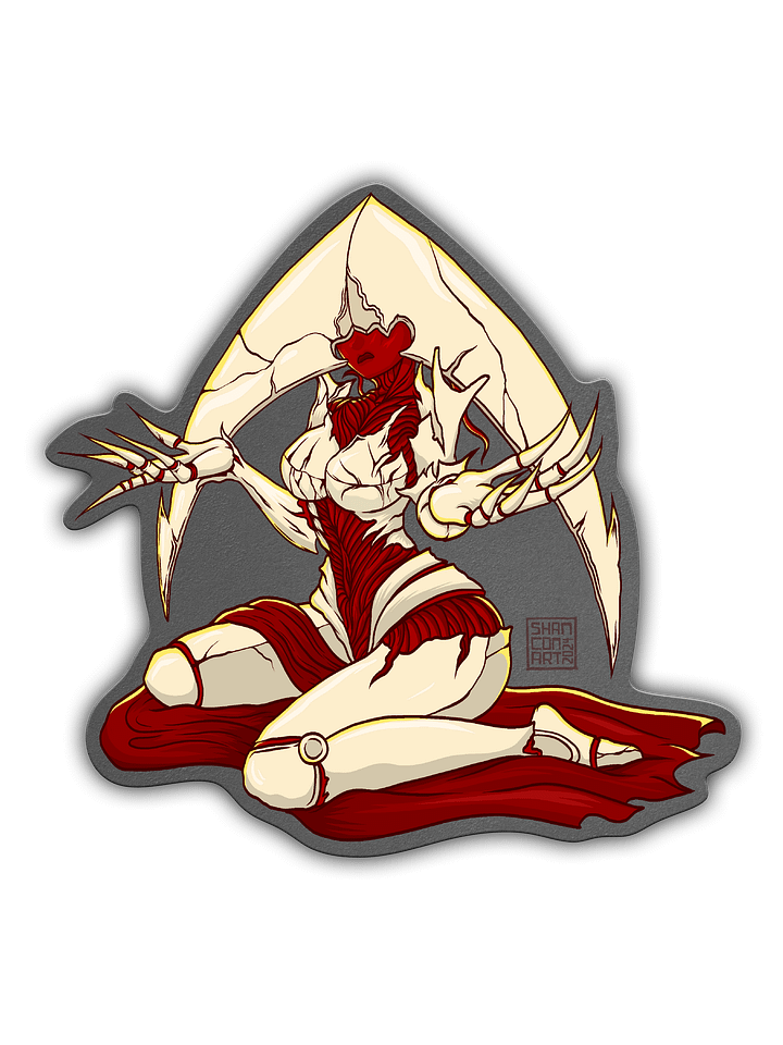 Mother of Machines Pin-Up Sticker product image (1)