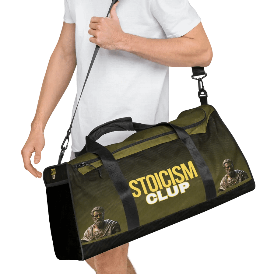 Stoicism Club All-Over Duffle Bag product image (8)