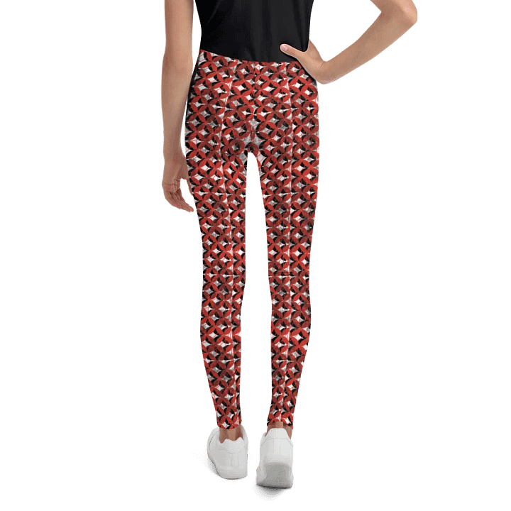 JoBeth Designed- Red ⭕  Youth Leggings👖 product image (2)