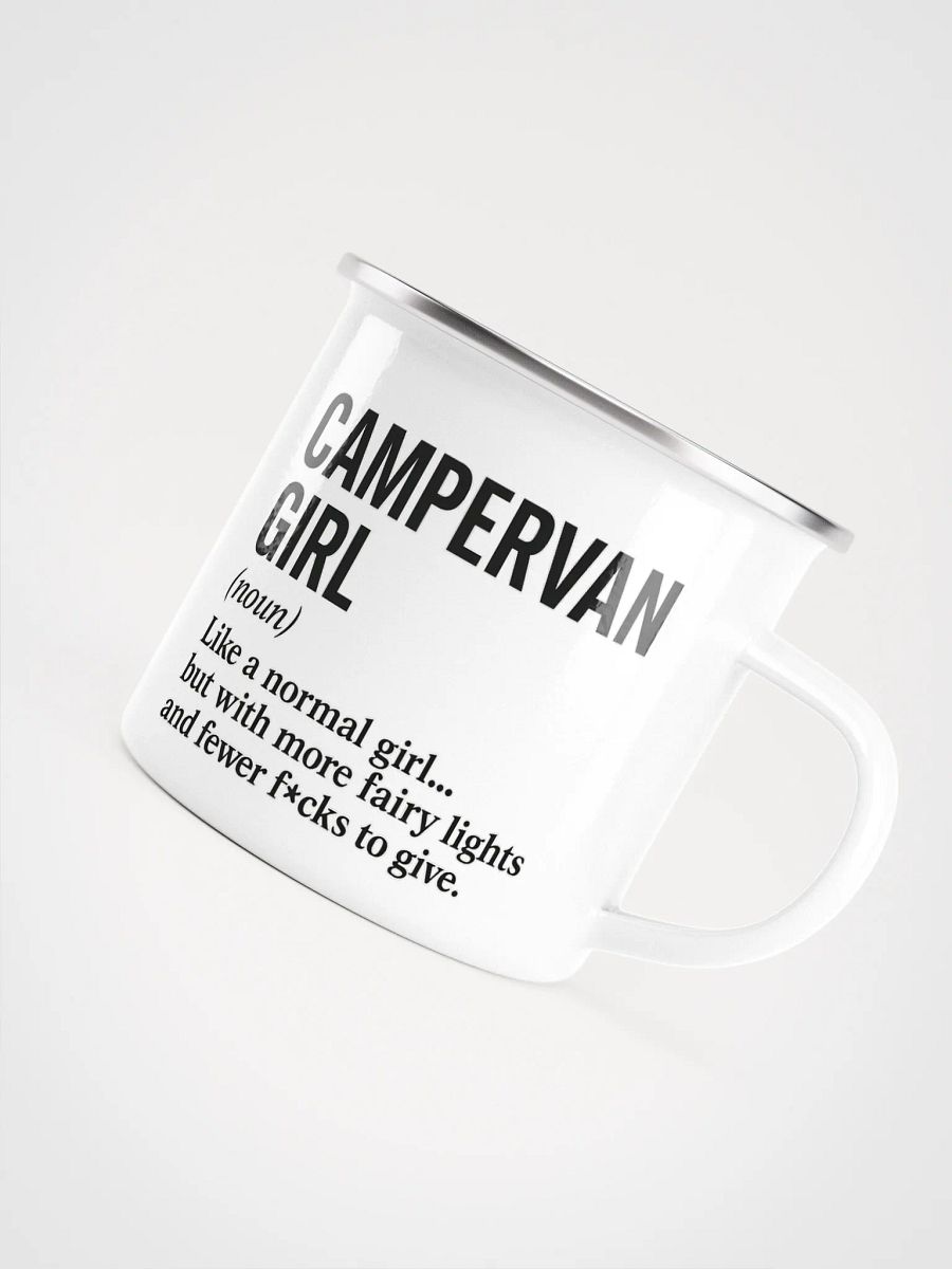 Campervan Girl - Enamel mug product image (5)