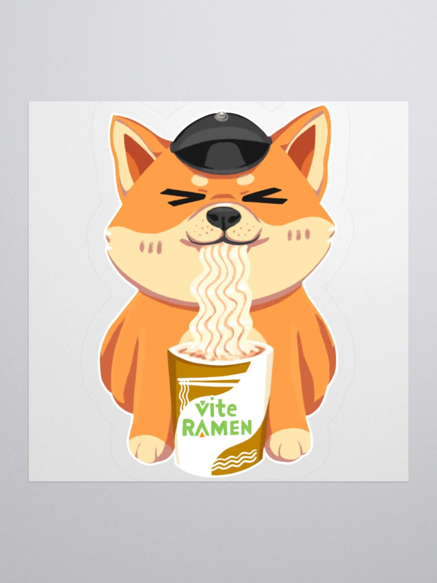 Doge Ramen Sticker product image (1)