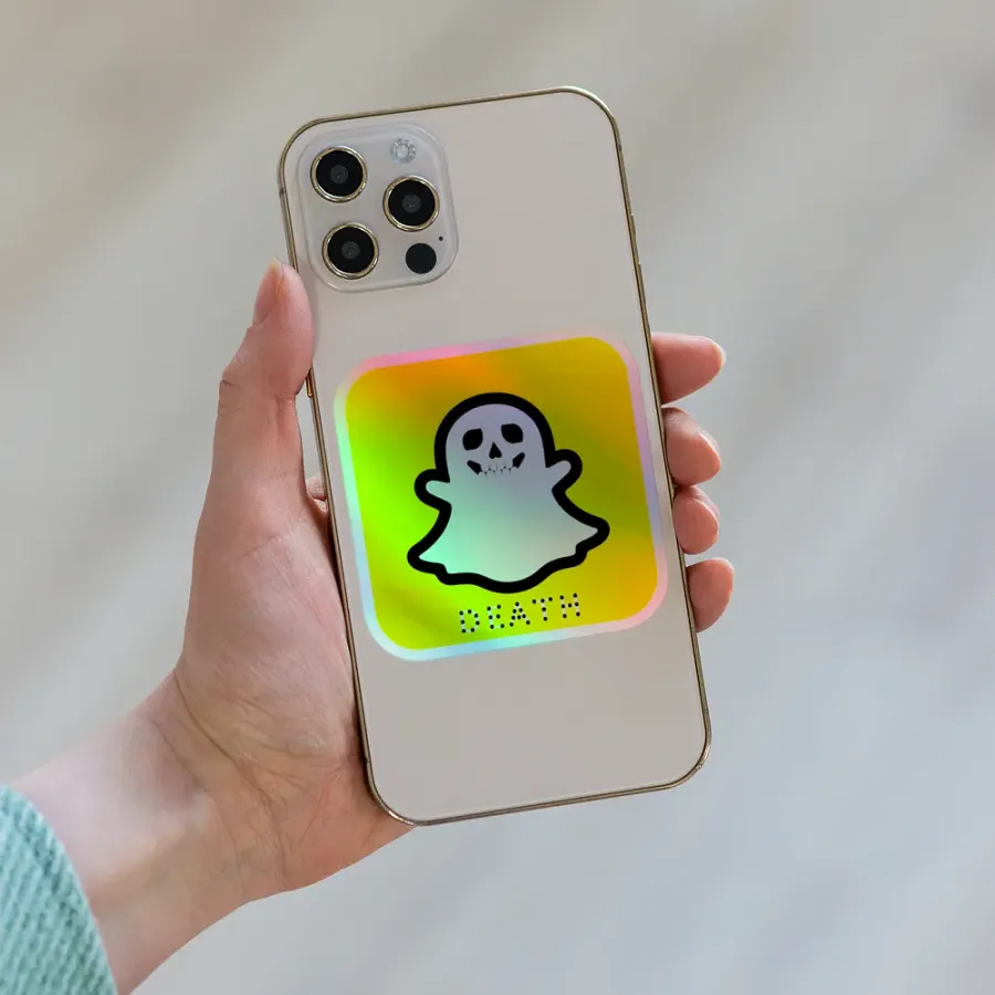 Snap Death Holo Sticker product image (8)