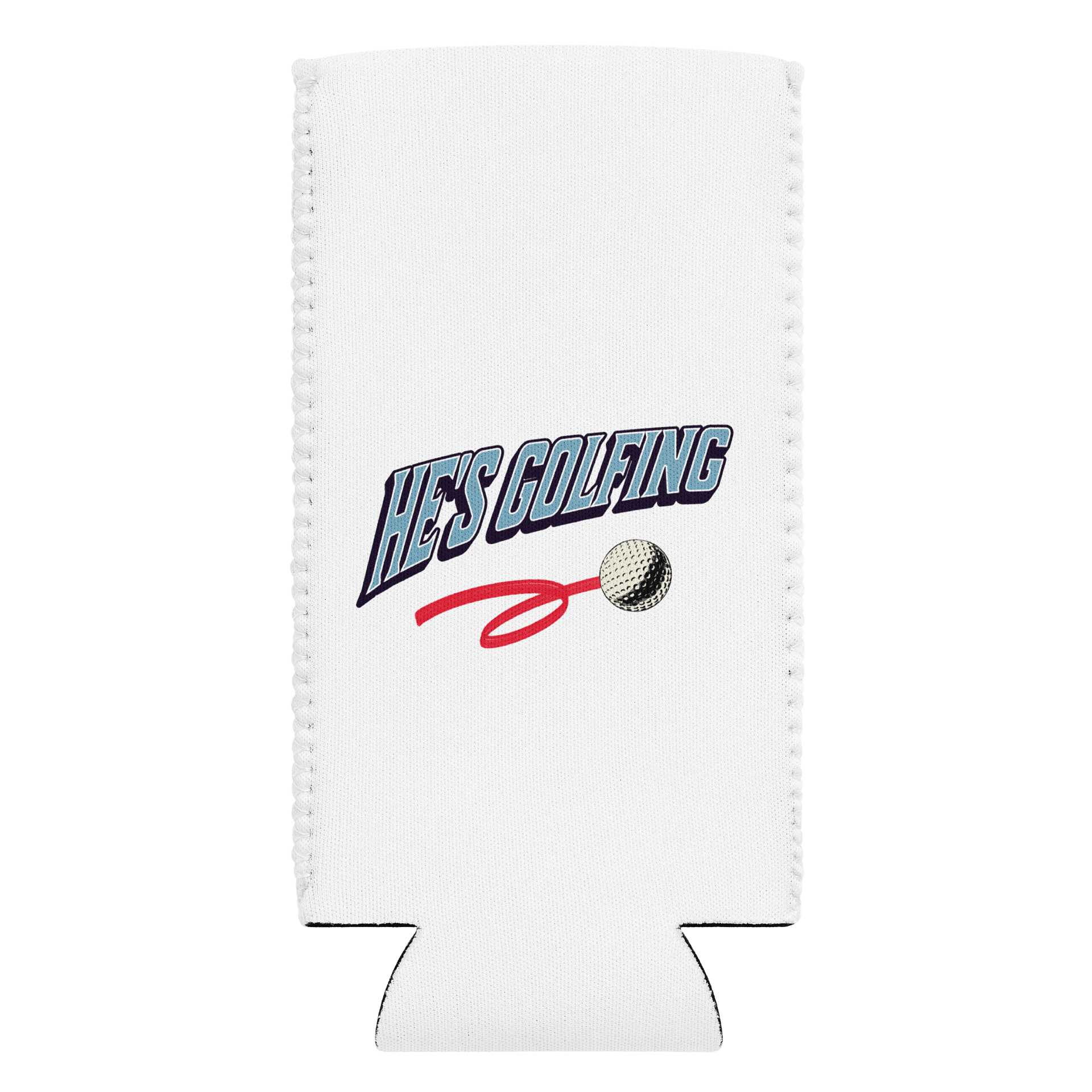 Hes Golfing Swing And Sip Can Cooler product image (1)