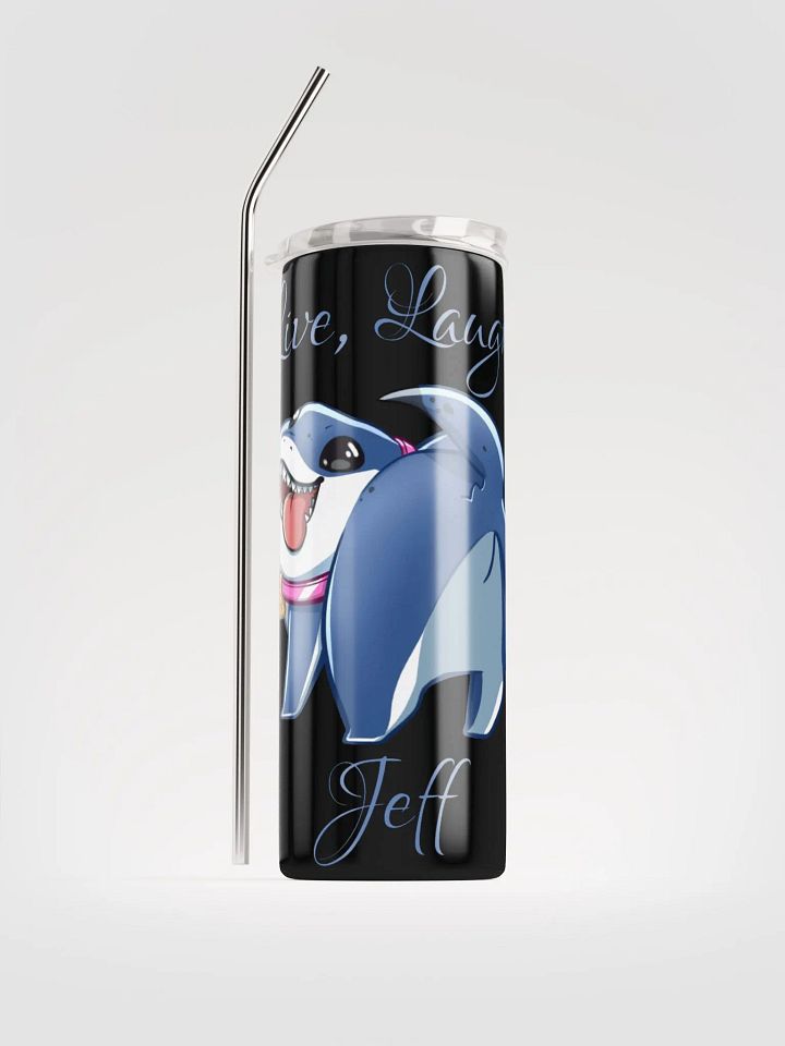 Live, Laugh, Jeff Rivals Stainless Steel Tumbler product image (2)