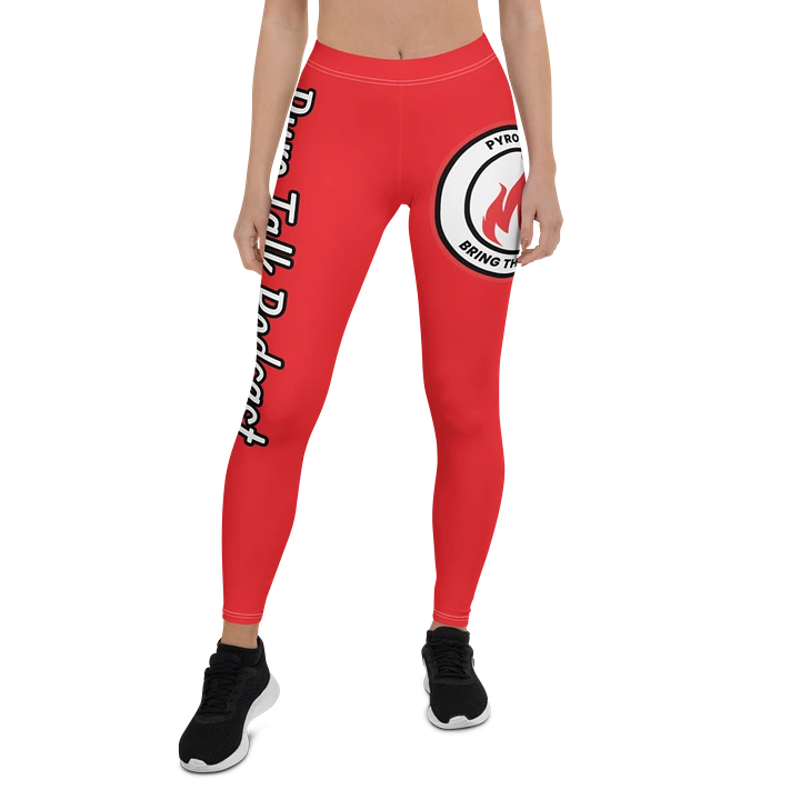 Pyro Talk Red Leggings product image (1)