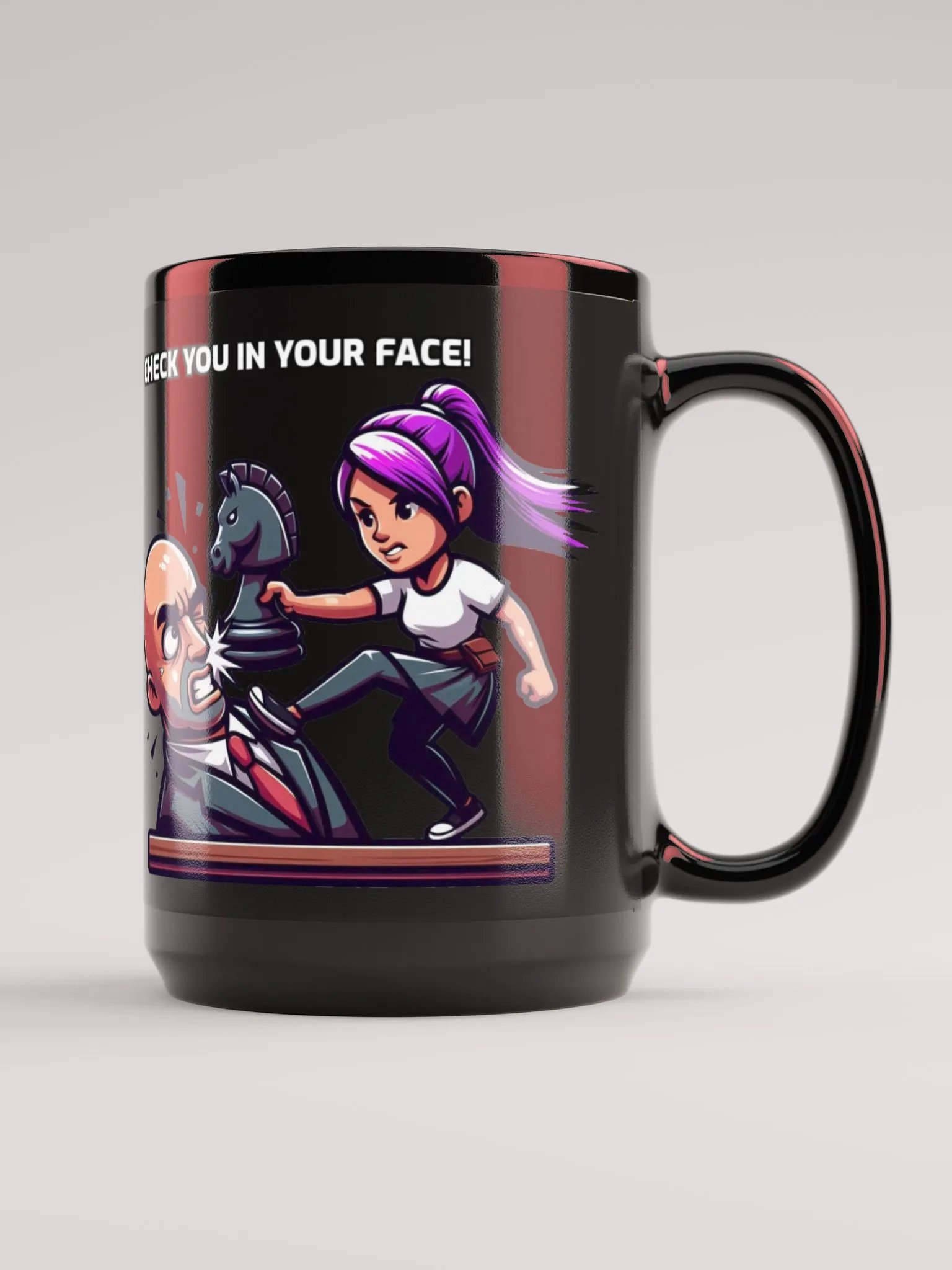 Check You in Your FACE Cup - 15OZ product image (1)