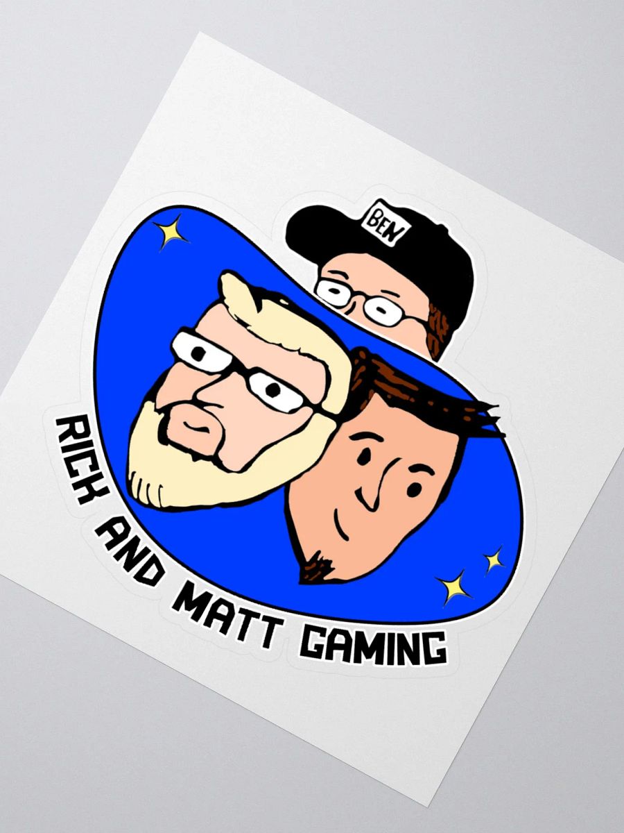 Rick and Matt Gaming Logo Sticker product image (5)