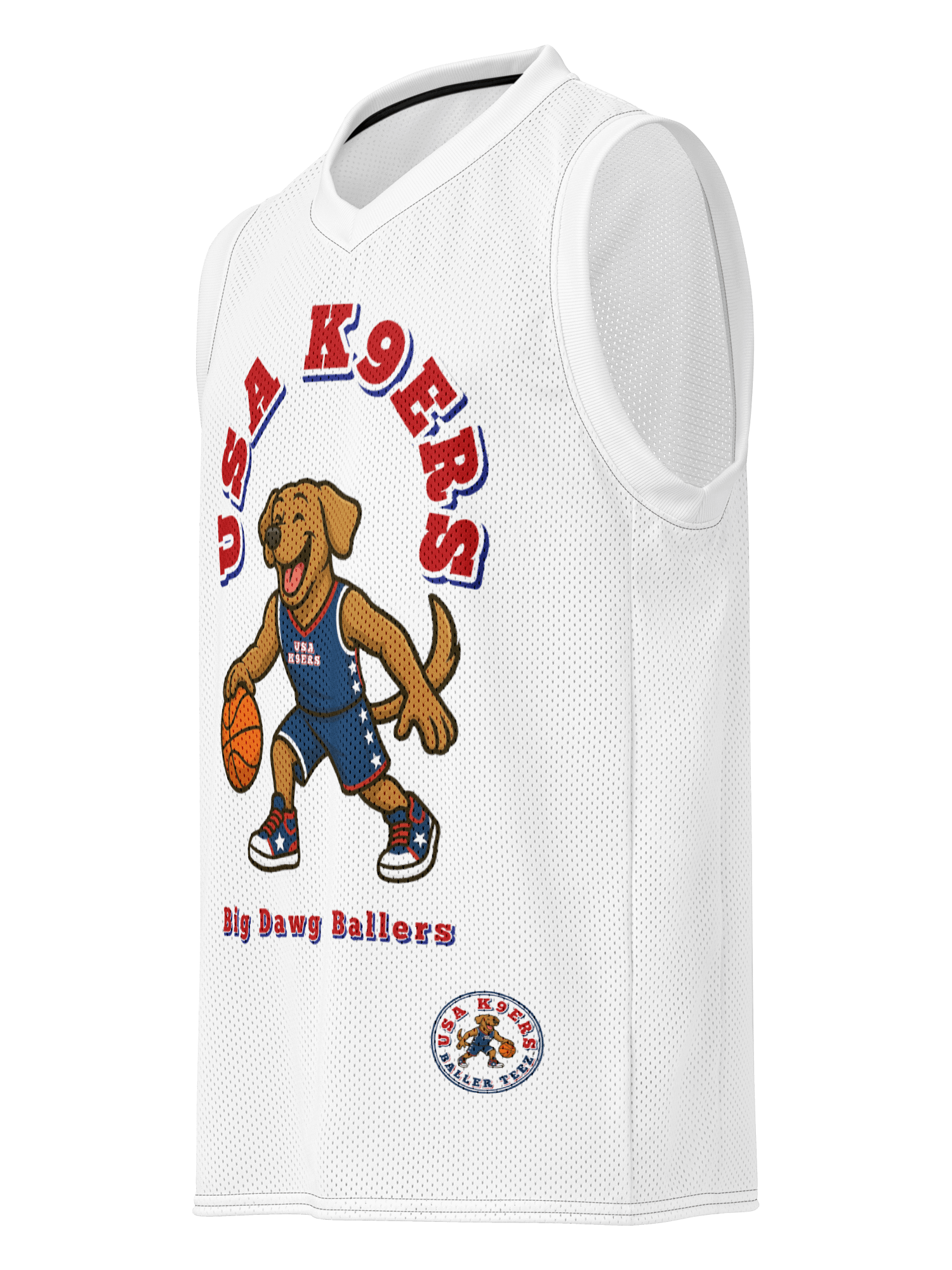 USA K9ERS Labrador Premium Basketball Jersey product image (2)
