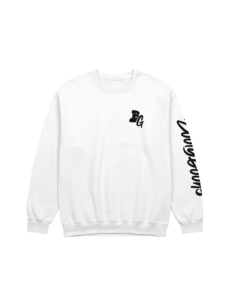 Graffiti Initial Sleeve Print Crewneck product image (1)