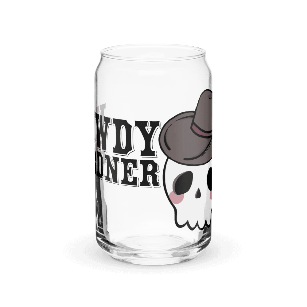 Howdy Pardner Can Glass product image (1)