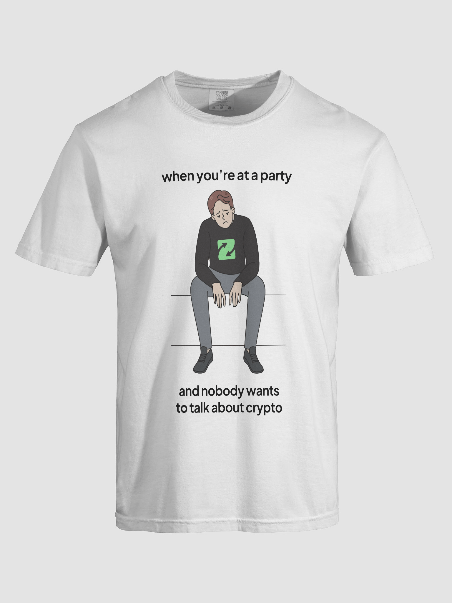 Sad at Party Meme T-Shirt product image (5)
