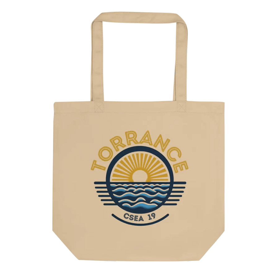 TUSD/CSEA Sun & Waves Eco Tote product image (2)