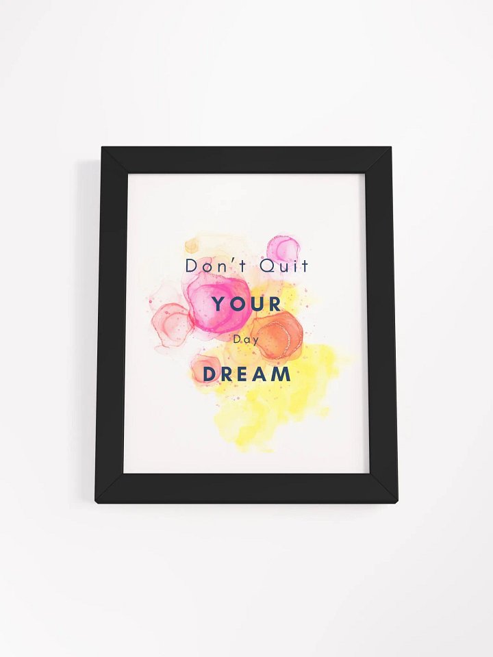 Motivational Matte Poster Frame product image (1)