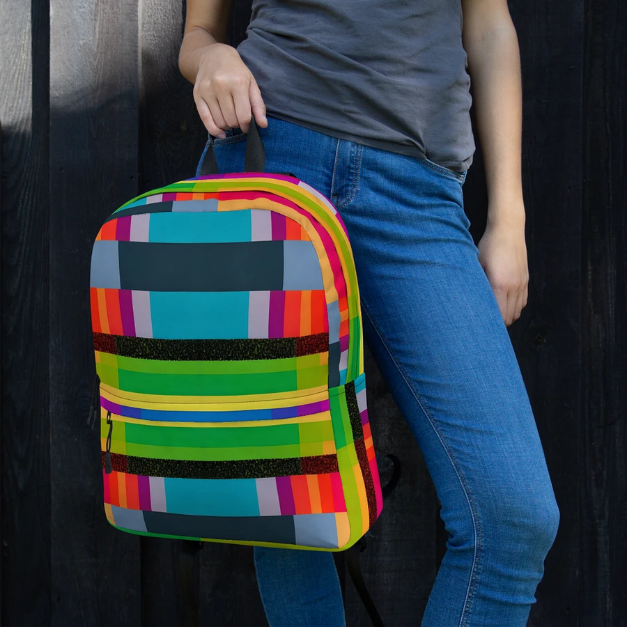 Colorful Blocks #1 - Backpack product image (15)