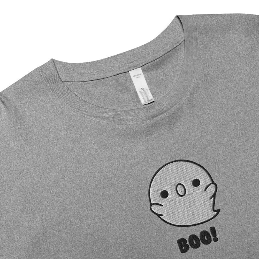 Ghostly Chic Crop Top! GOSTly Stitch Halloween Crop Top – Embroidered Spooky Style product image (3)