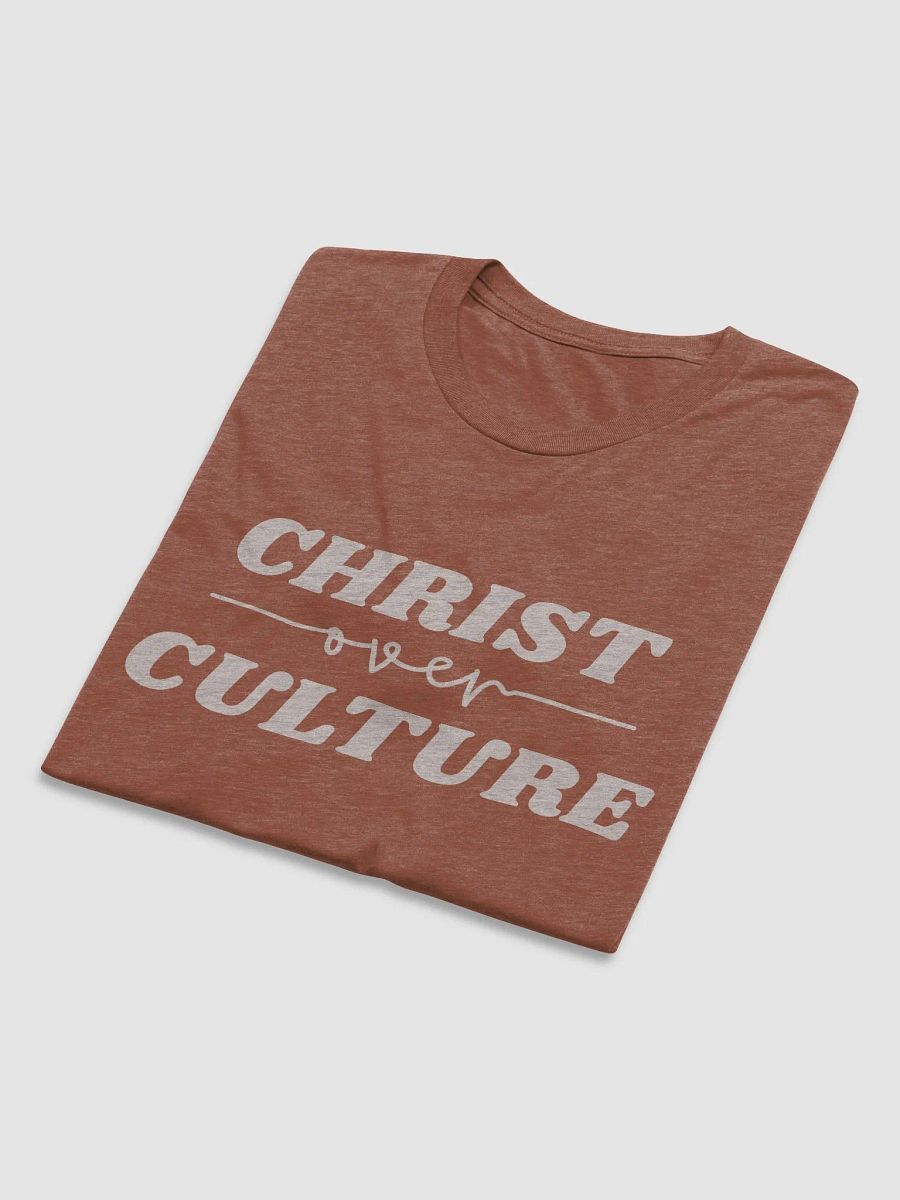 Men's T-Shirt: Christ Over Culture (more colors available) product image (3)
