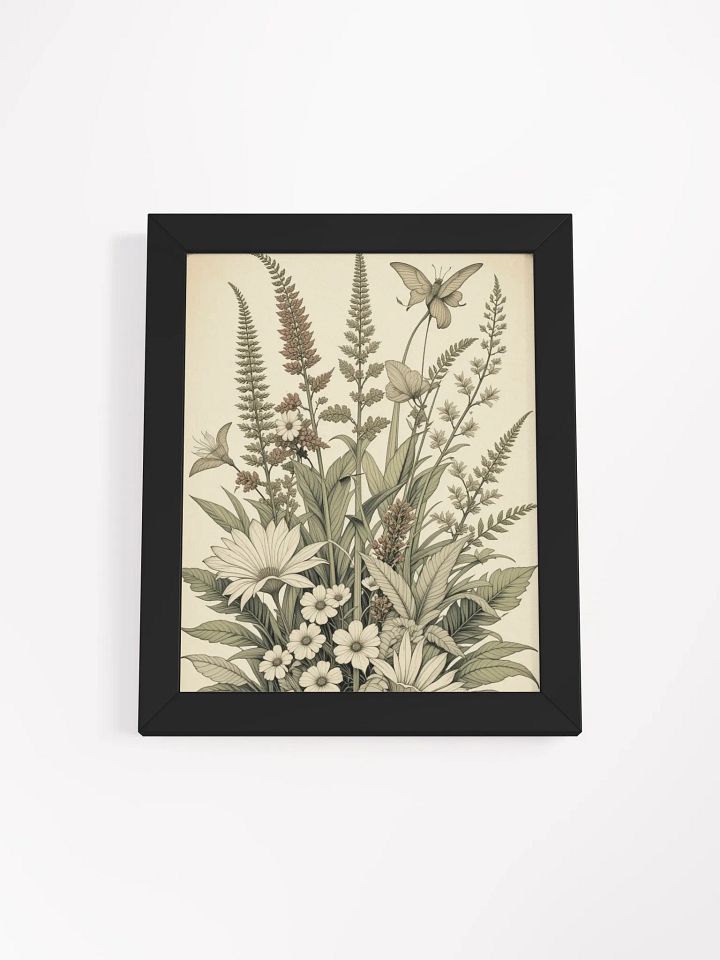 Botanical Harmony Matte Poster product image (2)